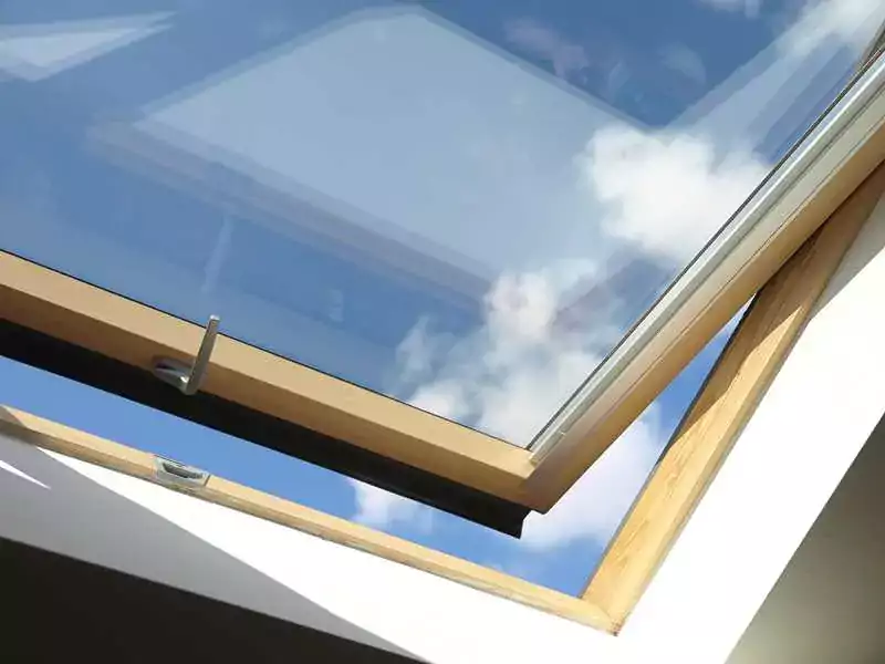 Okno dachowe w domu jednorodzinnym