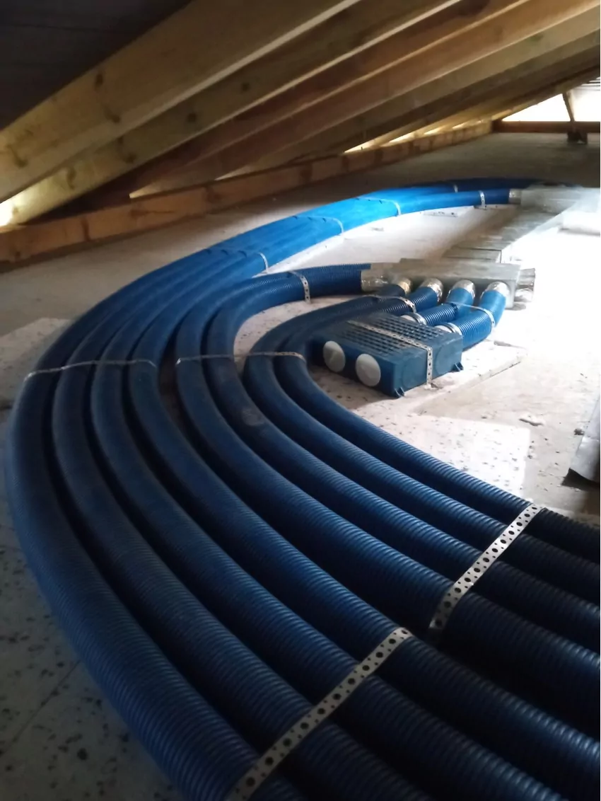 Dobierz wydajność centrali i średnice kanałów do metrażu oraz liczby domowników Rekuperacja