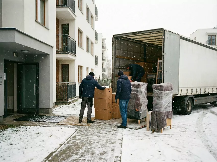 Przeprowadzka zimą