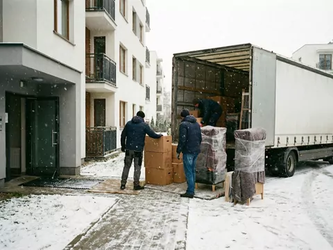 Przeprowadzka zimą - organizacja