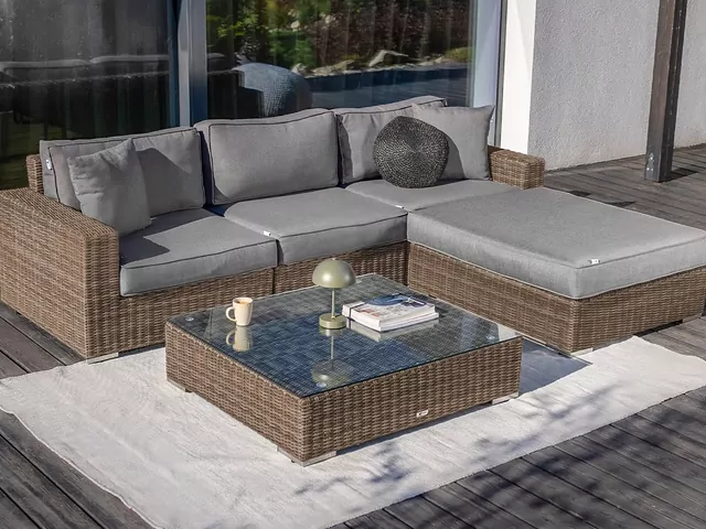 Strefa relaksu w ogrodzie