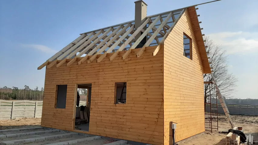 Budowa domku drewnianego w technologii szkieletowej