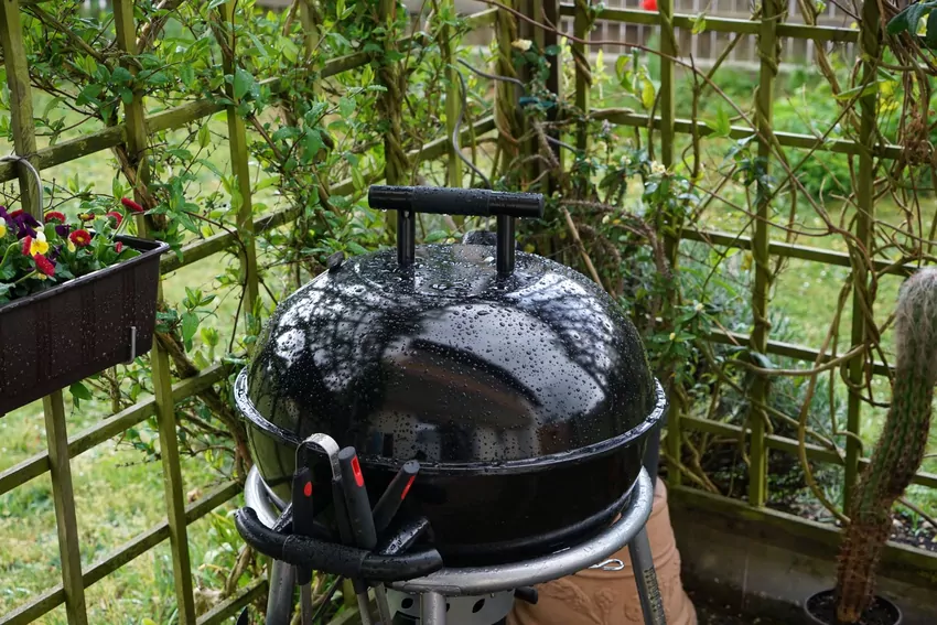 Nowoczesne palenisko na taras