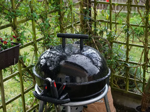 Nowoczesne palenisko na taras