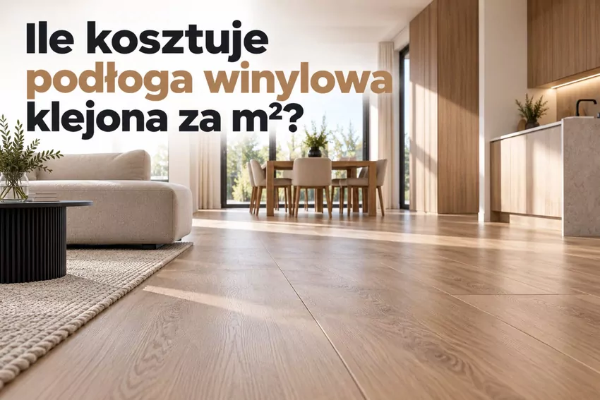Panele winylowe klejone