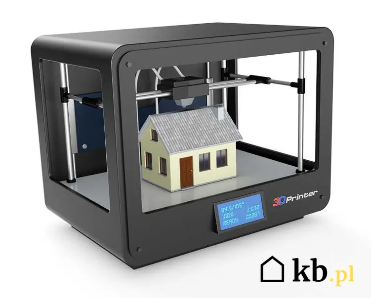 Model domu wydrukowany w drukarce 3D, a także domy z drukarki 3D, czyli możliwość drukowania różnych budynków