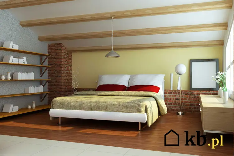 Drewniane belki stropowe to świetne rozwiązanie nie tylko konstrukcyjnie, lecz także estetyczne. Są niestety dość drogie.