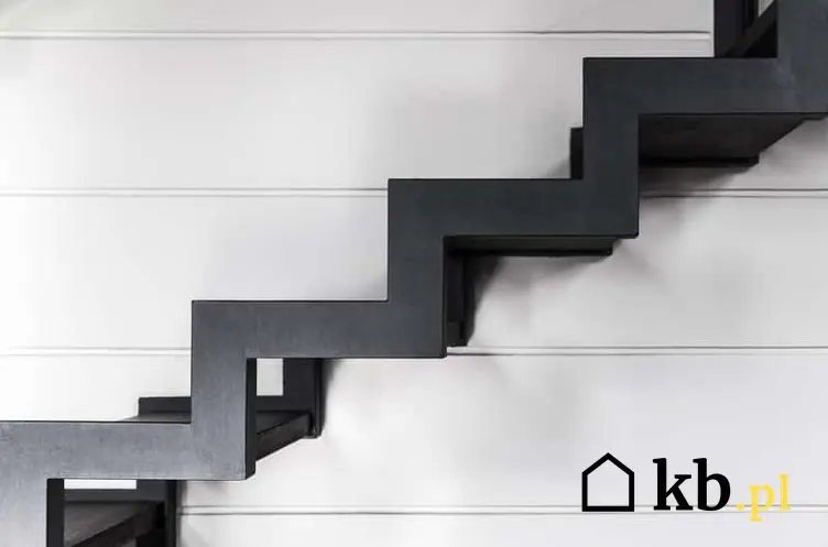 Schody prefabrykowane przymocowane do ściany w nowoczesnym mieszkaniu, a także cena schodow prefabrykowanych, rodzaje, wady i zlaety