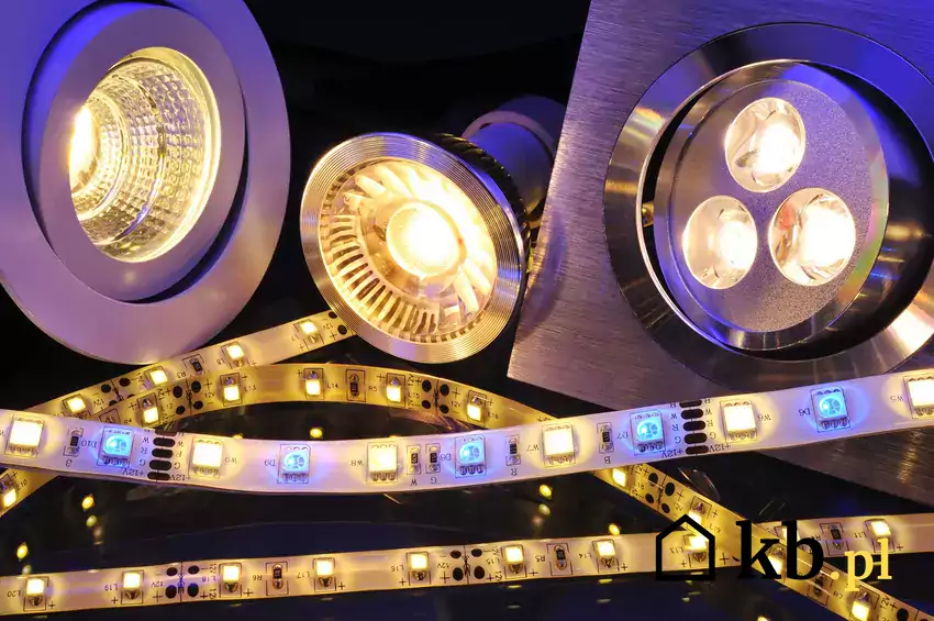 Różnorodne lampy LED w akcji