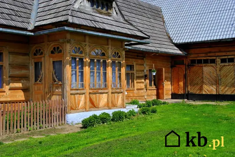 Romantyczny dom góralski w starodawnym stylu, a także TOP 5 pięknych projektów domów góralskich z drewna