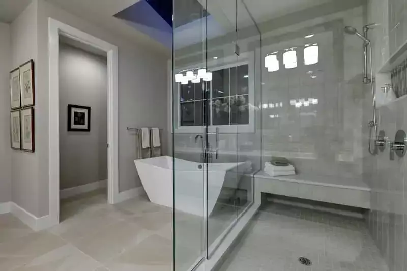 Nowoczesna łazienka z prysznicem