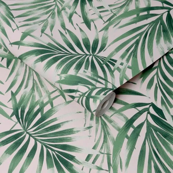 tapeta w liście palmy