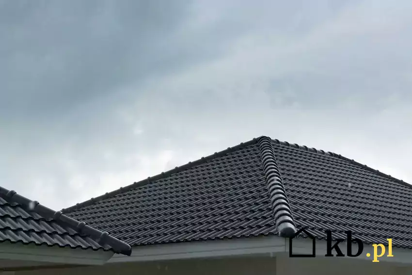 Dach kopertowy na domu jednorodzinnym