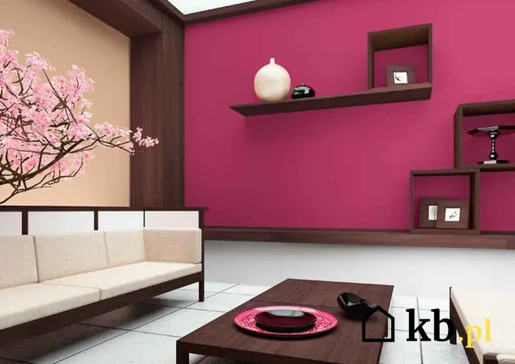 Farba Dekoral w intensywnym różu w salonie, a także kolory, opinie użytkowników do zastosowania, a także ceny