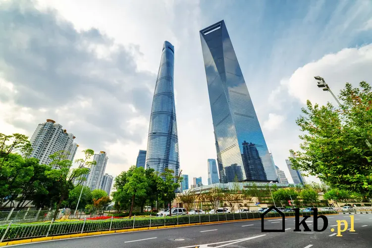 Shanghai Tower jako drugi z najwyższych budynków na świecie, jaki jest najwyższy budunek w Chinach