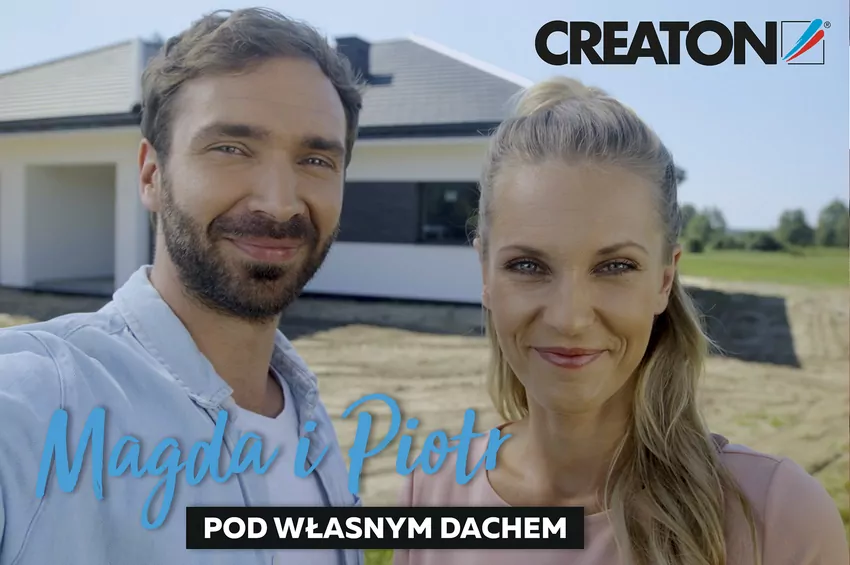 Magda i Piotr w domu