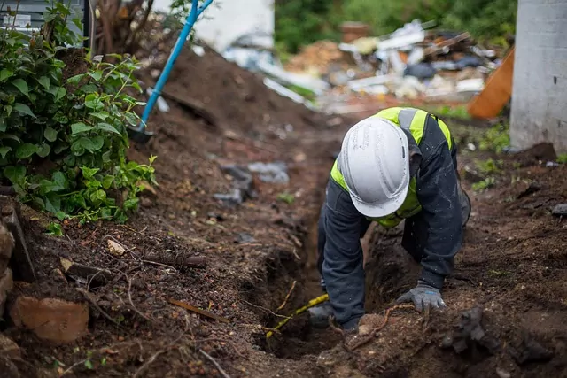 Płyta fundamentowa na budowie