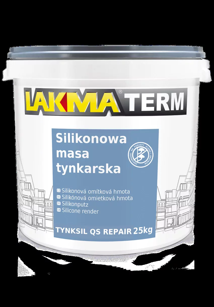 Silikonowa masa tynkarska LAKMA