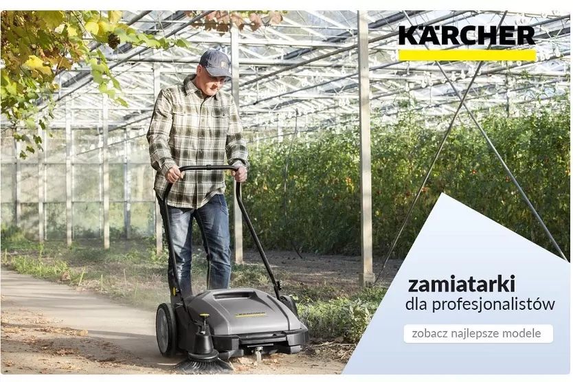 Zamiatarka Karcher dla profesjonalistów