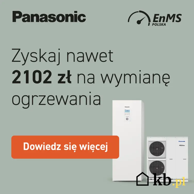 Panasonic i EnMS Polska dają nawet 2102 zł dofinansowania do wymiany źródła ciepła