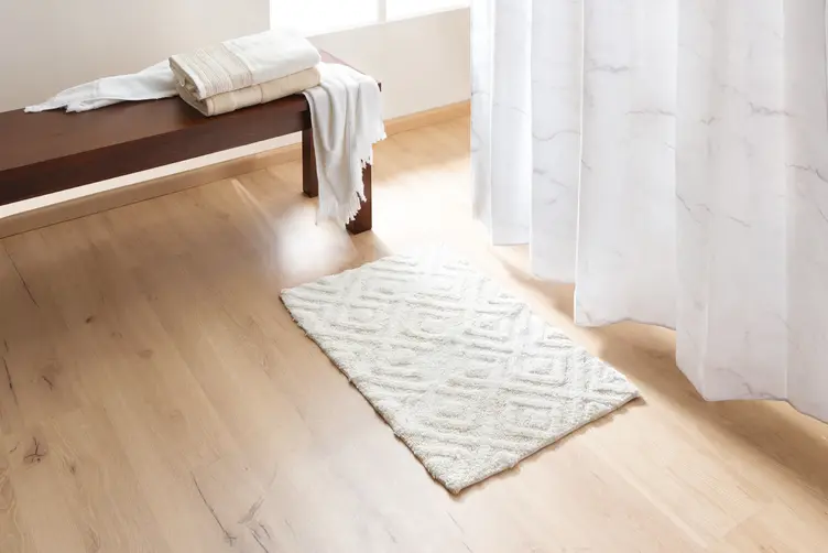 Jaki wybrać materiał dywaników łazienkowych?