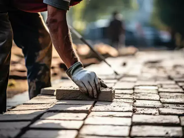 Koszt podjazdu z kostki brukowej