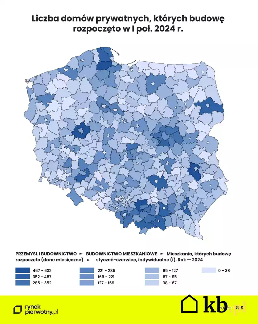 Gdzie Polacy wciąż chcą budować domy?