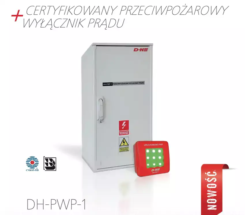 DH-PWP-1: Nowoczesne rozwiązanie przeciwpożarowe od D+H