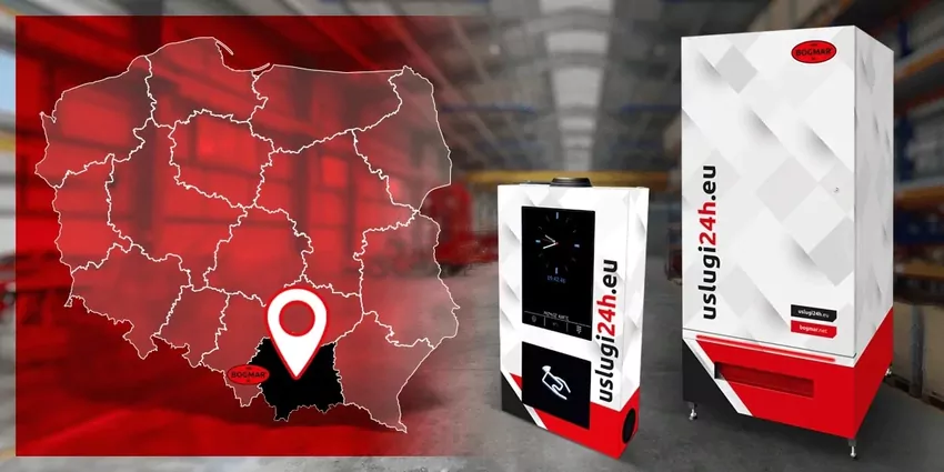 Umieść automaty w kluczowych lokalizacjach Automat BHP do odzieży