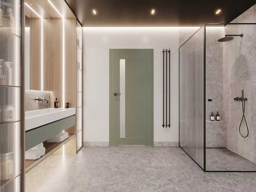 W nowoczesnych wnętrzach sprawdzą się drzwi matowe – mają elegancki, stonowany wygląd Drzwi wewnętrzne DRE