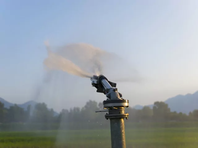 System nawadniania boiska