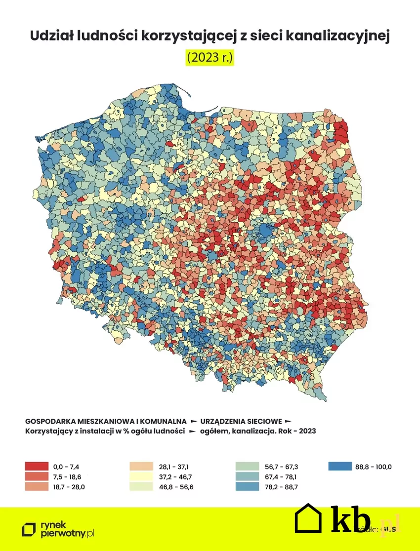 W latach 2021–2024 długość warszawskiej sieci kanalizacyjnej wzrosła o ponad 100 km Kanalizacja Polska