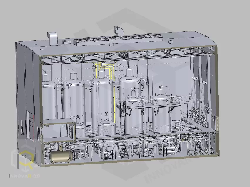 Model 3D Hali Model 3D Hali