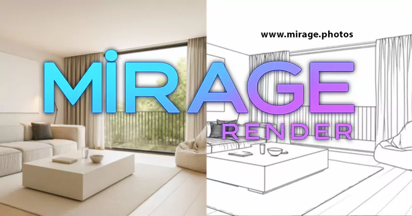MiRAGE Render - inteligentne narzędzie do tworzenia fotorealistycznych wizualizacji wnętrz MiRAGE Render - inteligentne narzędzie do tworzenia fotorealistycznych wizualizacji wnętrz