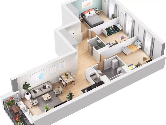 Duże mieszkania we Wrocławiu