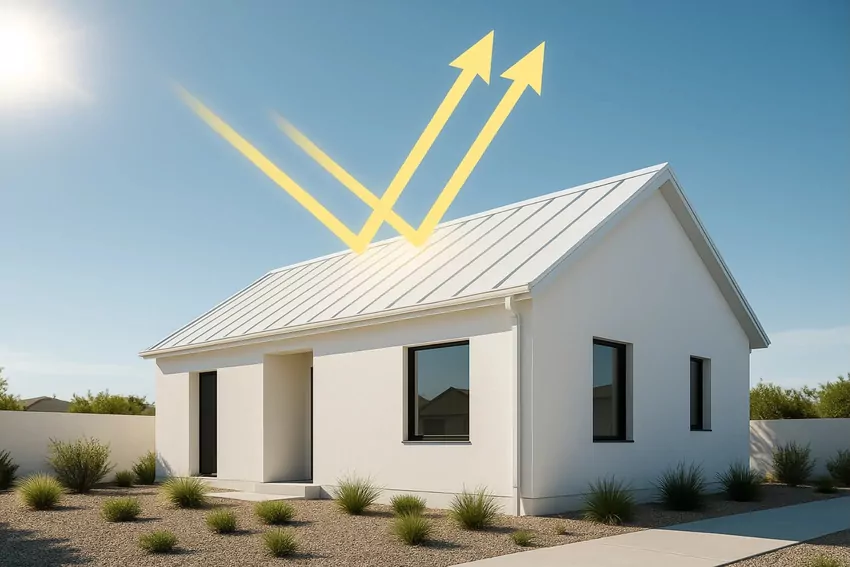 Cienkowarstwowa izolacja termiczna - odbicie promieni słonecznych Cienkowarstwowa izolacja termiczna - odbicie promieni słonecznych