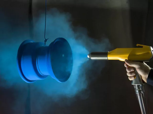 Wady i zalety malowania proszkowego