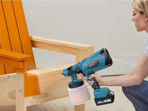 Bezprzewodowe rozpylacze farby kompatybilne z akumulatorami Makita