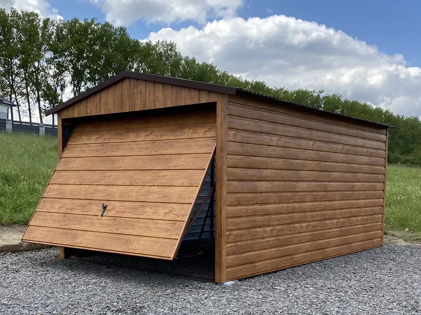 Nowoczesny wygląd garaży