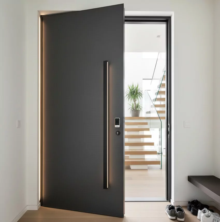 Wybierając drzwi wejściowe, zwróć uwagę na klasę antywłamaniową i izolację akustyczną Drzwi wejściowe do mieszkania