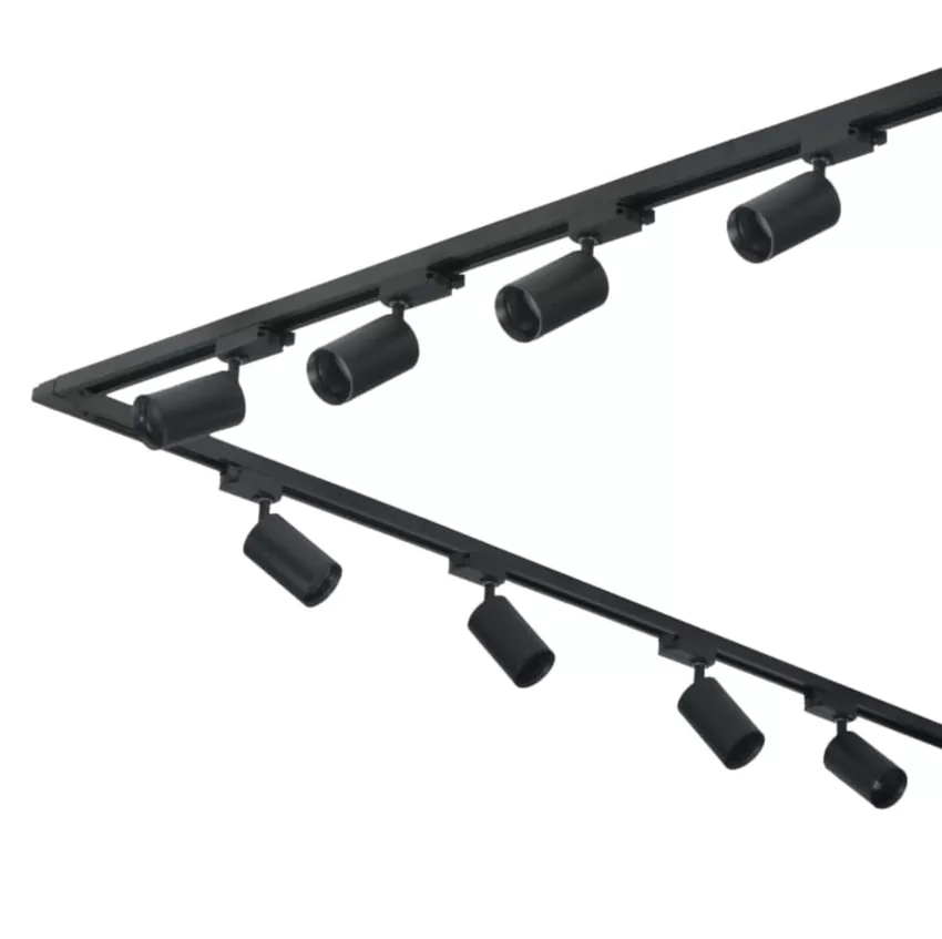 Łącz reflektory kierunkowe z lampami rozproszonymi Oświetlenie szynowe w domu