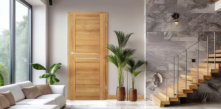 Drzwi wewnętrzne JUKA 3, w kolorze dąb st cpl Drzwi wewnętrzne JUKA 3, w kolorze dąb st cpl