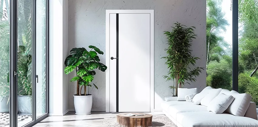 Drzwi wewnętrzne BALDUR 1, w kolorze biały st cpl Drzwi wewnętrzne BALDUR 1, w kolorze biały st cpl