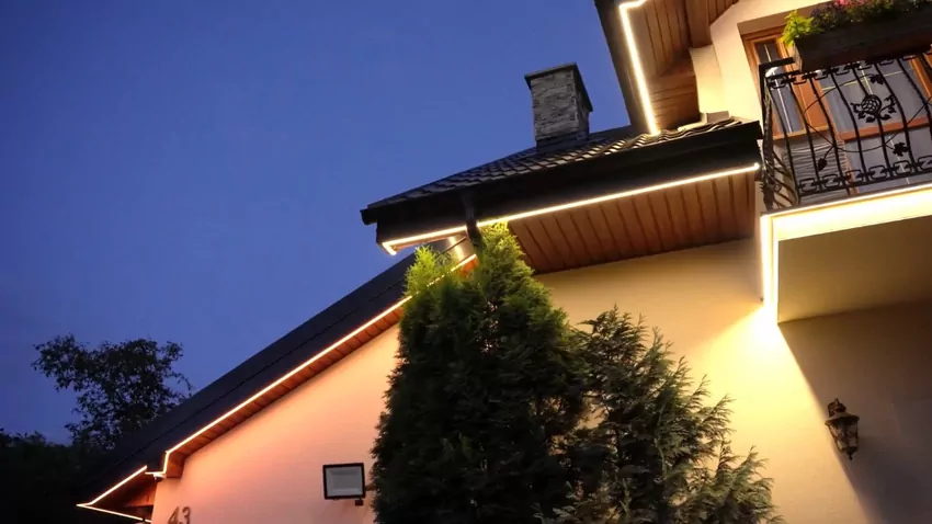 Taśmy LED na elewacje