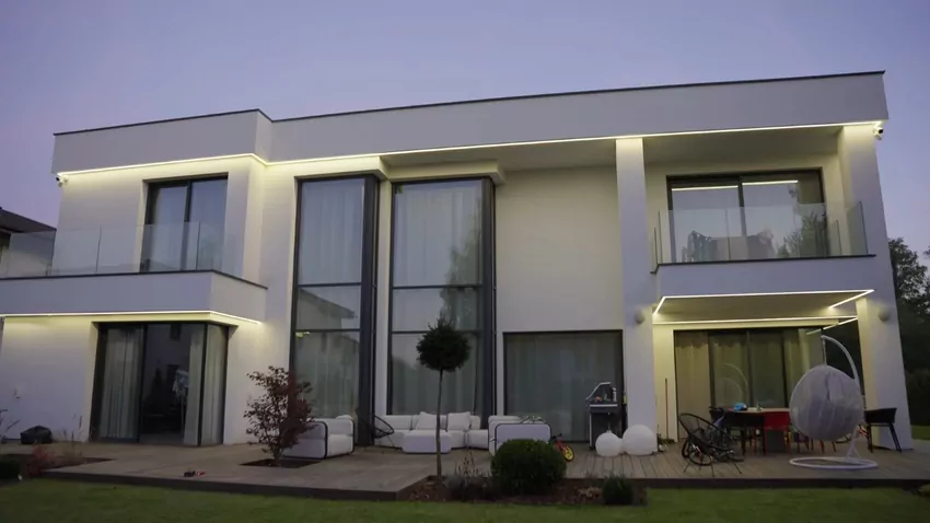 Podświetlenie elewacji