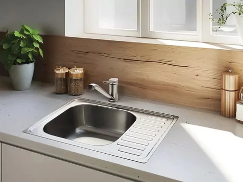 Zlewozmywak stalowy do kuchni