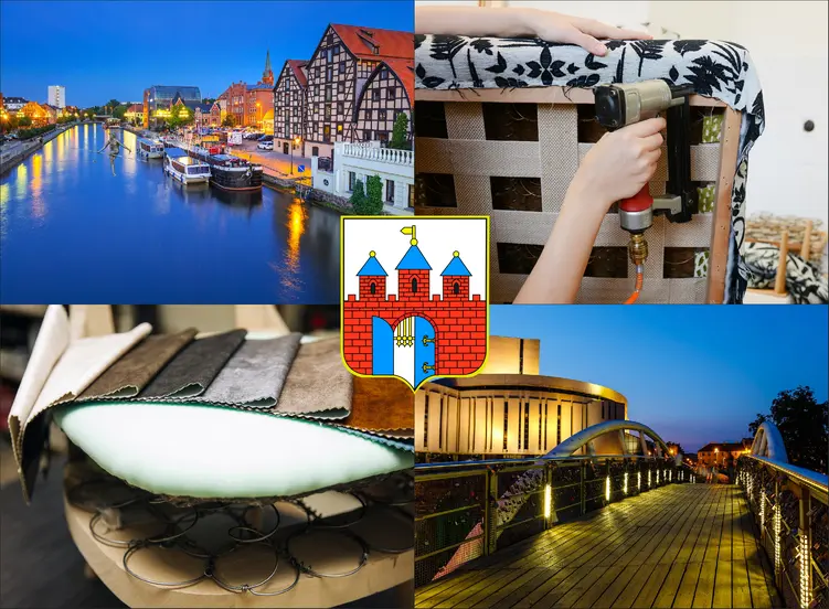 Bydgoszcz - cennik tapicerowania mebli - sprawdź ceny lokalnych tapicerów