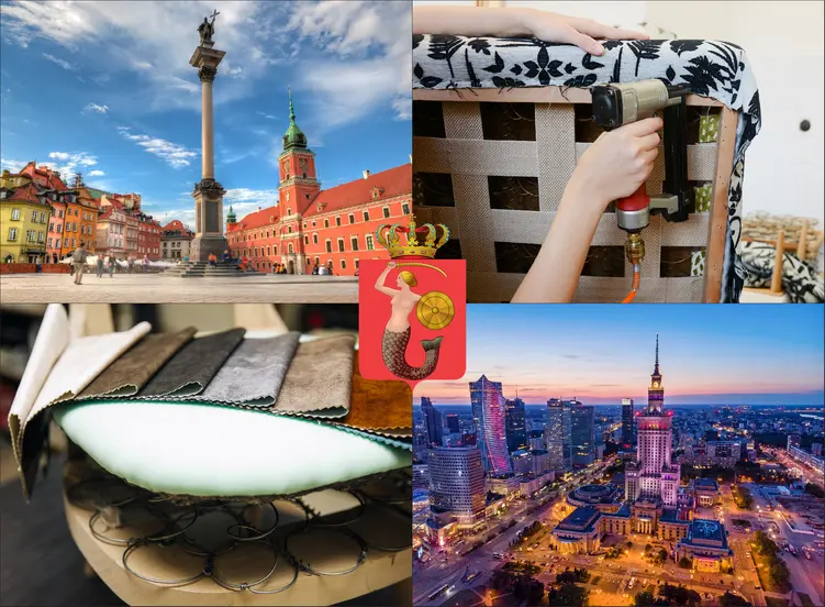 Warszawa - cennik tapicerowania mebli - sprawdź ceny lokalnych tapicerów