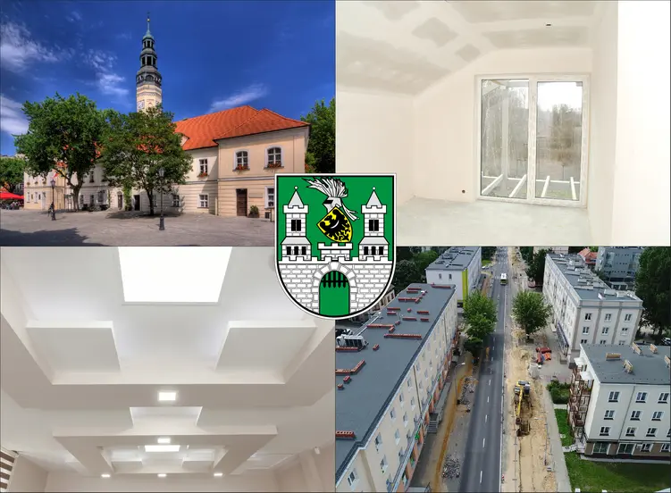 Zielona Góra - cennik sufitów podwieszanych - zobacz lokalne ceny suchej zabudowy