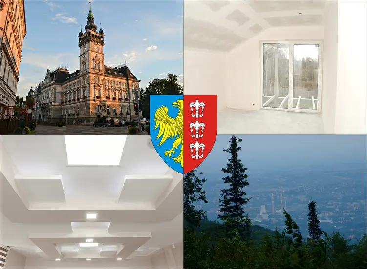 Bielsko-Biała - cennik sufitów podwieszanych